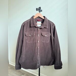Iron & Resin corduroy work shirt